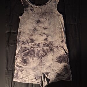 Avia...Tie-Dye Sleeveless Romper